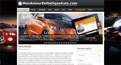 Desktop Screenshot of monamouresthetiqueauto.com